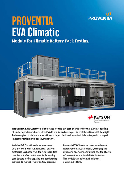 Download Proventia EVA Climatic data sheet